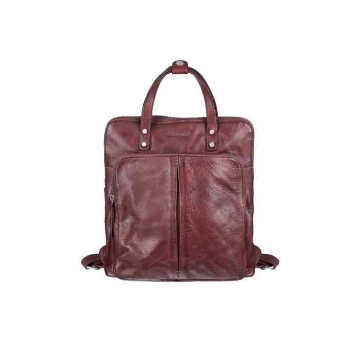 CITY BACKPACK COGNAC